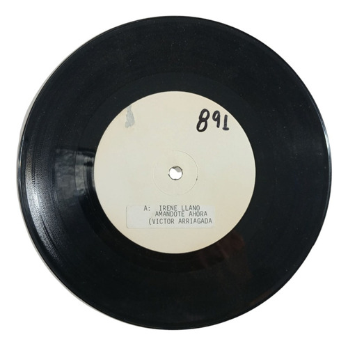 Vinilo Single De Irene Llano - Amandorte Ahora-( A129 (Usado)