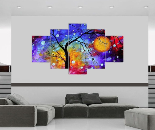 Imagen 5 de 7 de Murales Polipticos Árbol De La Vida 60 X 100 !