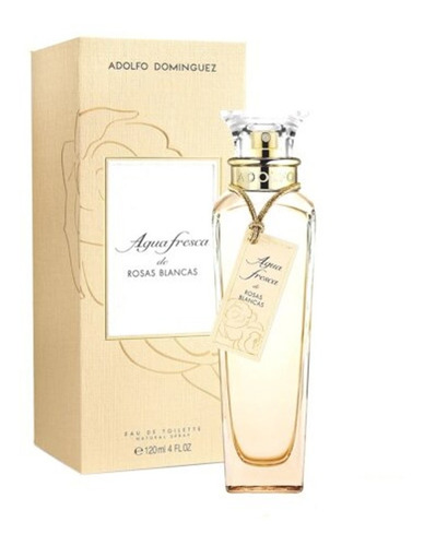 Imagen 1 de 4 de Perfume Adolfo Dominguez Agua Fresca Rosas Blancas 120ml Ub