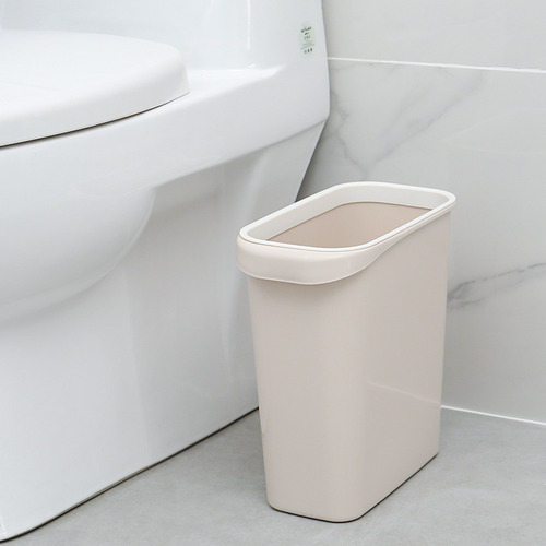 Cubo De Basura Estrecho Con Presión Rectangular Que Ahorra E