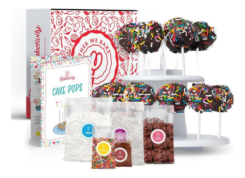 Kit Cake Pop De  No Se Necesita Molde Pasteles O Fabric...