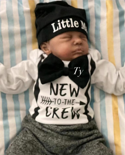 Gycv Muñecas De Bebé Renacido De La Vida Negro - 19 2m3d1