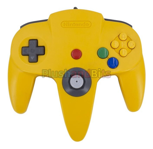 Control Amarillo Para Nintendo 64 Original
