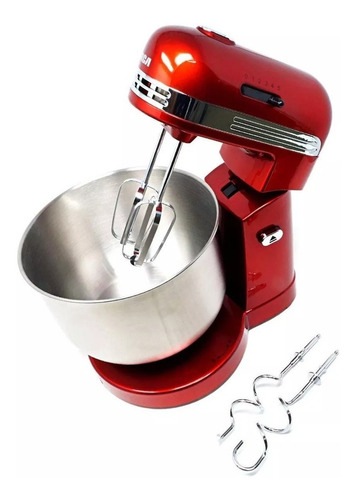 Imagen 2 de 2 de Batidora de pedestal RCA RC-799 roja 60 Hz 120 V