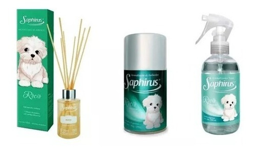 20 Trios Productos Saphirus: Textil-difusor-repuest Aromatiz