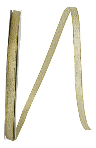 Reliant Ribbon Metallic Sparkle Shimmer Lame Ribbon, 3/8 De 