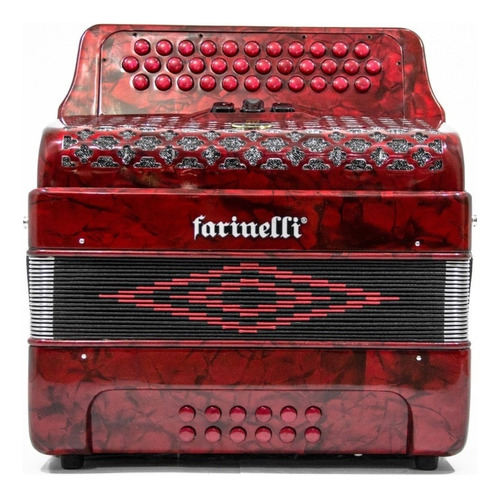 Farinell 3412far Acordeon Botones Fa 3412 3 Regs