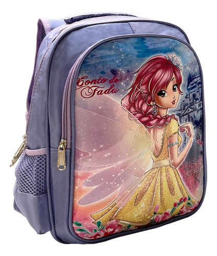  Mochila Escolar Espalda Nena Niña Diseño Estampado Unico