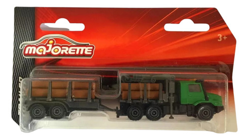 Majorette - Miniatura De Metal  Veiculo + Trailer - 1/64