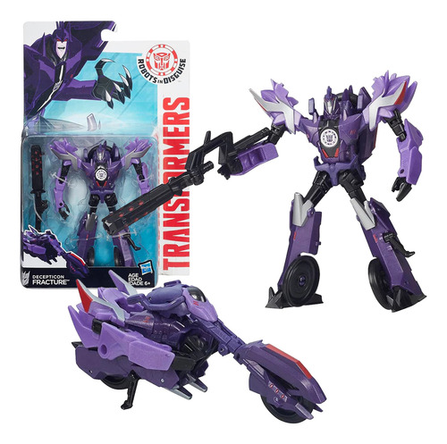 Boneco Transformers Robots In Disguise - Decepticon Fracture