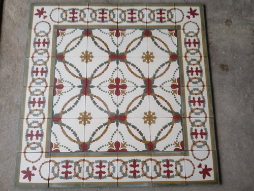 Mosaicos Calcáreos,lisos Y Con Dibujos