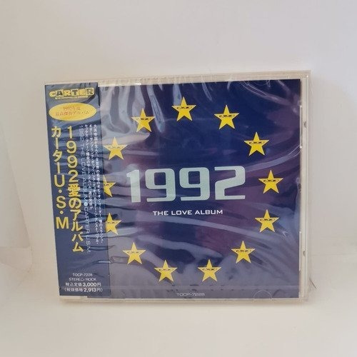 Carter U.s.m. 1992 The Love Album Cd Japones Con Obi Nuevo