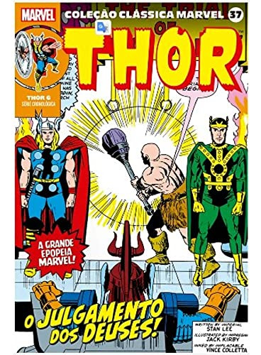 Libro Coleço Clássica Marvel Volume 37 Thor Volume 06 De Le