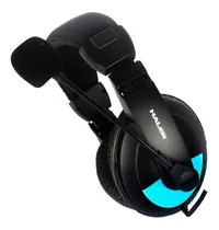 Comprar Audífono Estéreo Con Micrófono Halion Ha-305 Color Negro