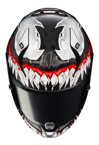 Casco Moto Hjc Integral Rpha 11 Venom 2 Marvel Plan Fas