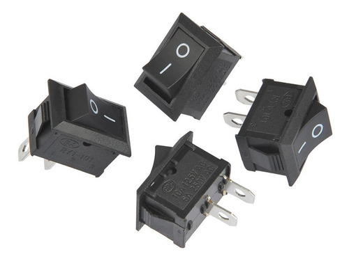 12 Interruptores Switch On-off 2 Pines 6a 10a Ac