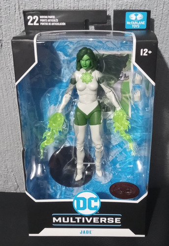 Mcfarlane Dc Jade Platinum Green Lantern Super-batman Forev. (Usado)