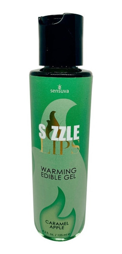 Lubricante Intimo Sabor Manzana Sexo Oral Sizzle Lips 125ml