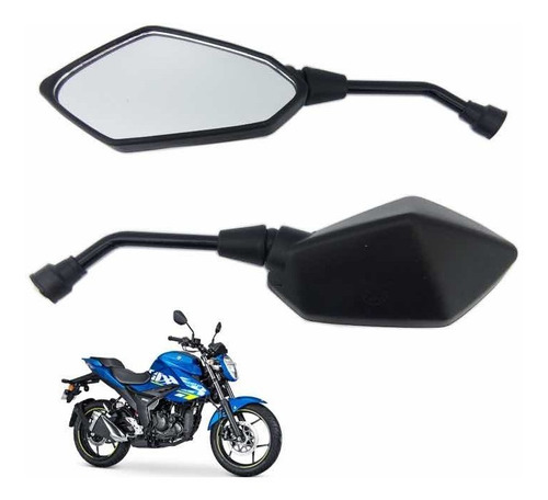 Espejos Retrovisores Moto Suzuki Gixxer / Par