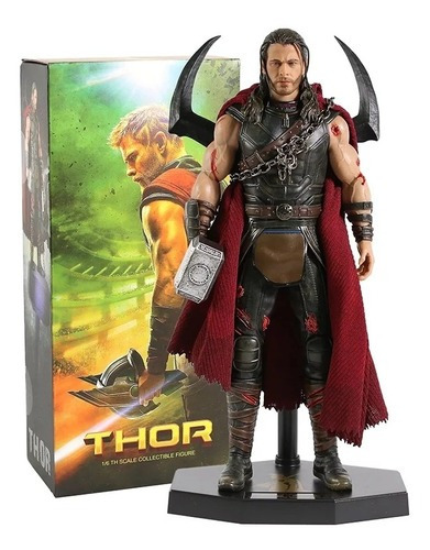 Boneco Estátua Thor Odinson Thor Ragnarok Escala 1/6 Marvel