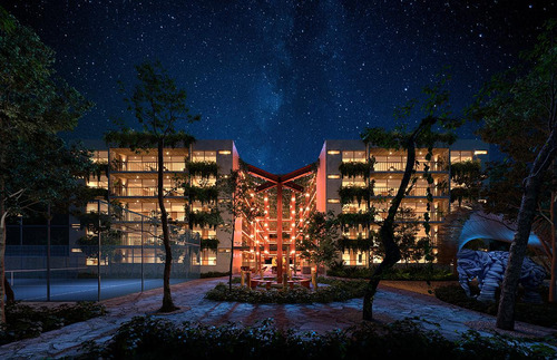 Imagen 12 de 22 de Departamento En Venta En Tulum , Distrito Arte, Estudio