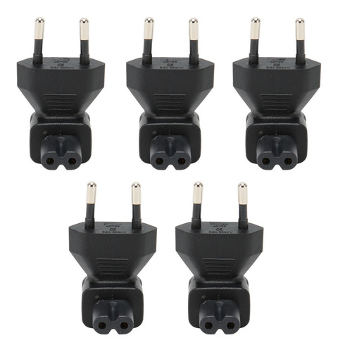 Conector Adaptador De Enchufe De Alimentación Eu Plug A Iec3