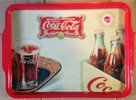 Cocacola, Bandeja Metalica 34,5 Cm X 48 Cm