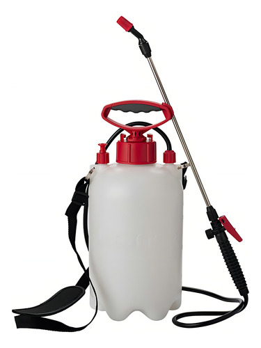 Pulverizador Borrifador Manual Portátil Branco Bp5m 5 Litros Cor Branco