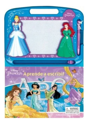 Pizarra Magica-princesas Aprende A Escri, De Phidal Publishing Inc. Editorial Phidal En Español