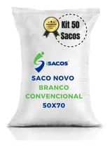 Comprar Sacos De Ráfia Novos 50x70 , Entulho, Grãos, Ração, Kit Cu002F50