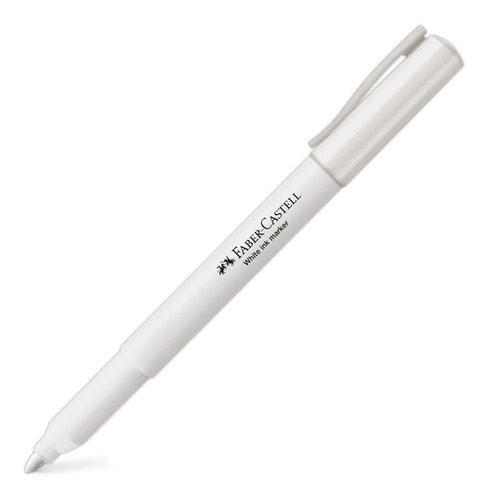 Marcador Permanente Blanco Faber Castell X Unidad