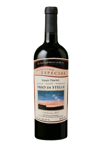 Vino Tinto Especial Trío Di Stelle 2017