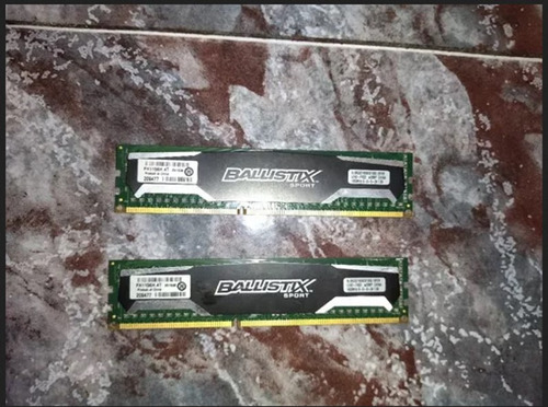 Memoria Ram Ddr3 8 Gb Ballistix Sport Vlp 1600 Mhz