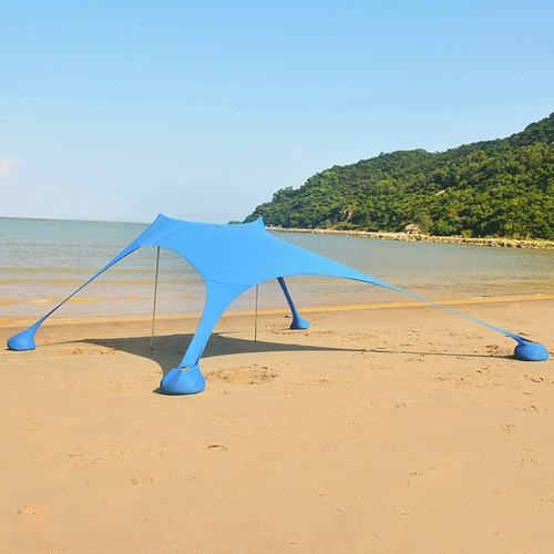 Carpa De Playa Portátil De Licra Para Acampar Al Aire Libre