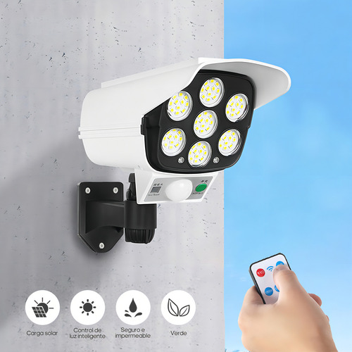 Lámpara Led Sensor De Movimiento Tipo Cámara