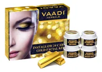 Comprar Kit Facial - Kit Facial Dorado Con Hojas De Oro De 24 Quilat
