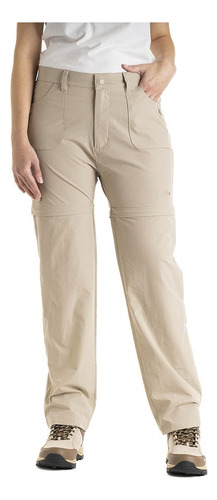 Pantalón Desmontable Trekking Nexxt Rivers Dama Ripstop