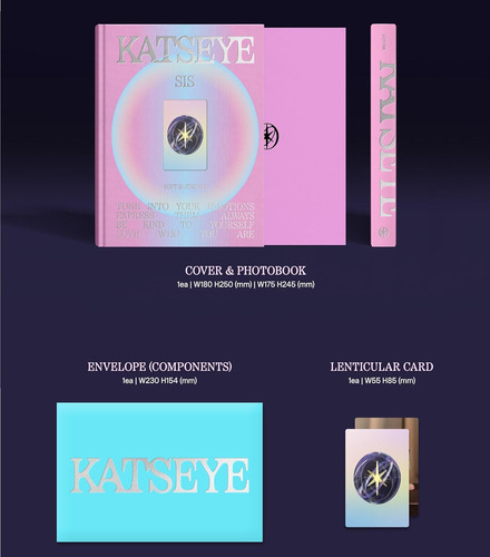 Katseye Sis Soft Is Strong Cd + Libro Nuevo Importado