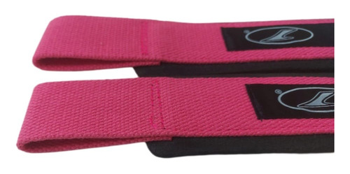 Straps Lifting Gym Correas Pesas Fitness Crossfit Muñequeras Color Rosa