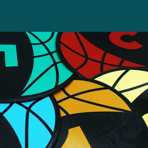 Marcadores De Baloncesto Numerados Alfombrillas De 1 A 10