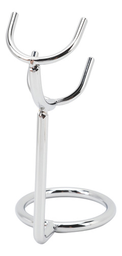 Soporte De Acero Inoxidable Para Brochas De Afeitar Manual,