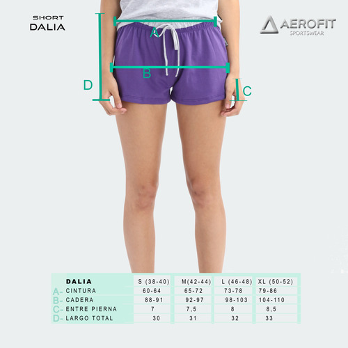 Outlet Short Dalia - Aerofit Sw