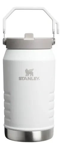 Jarra Stanley IceFlow 2.0 Con Pajita Abatible - 64 Oz (1.9 L) - Acero Inoxidable Reciclado