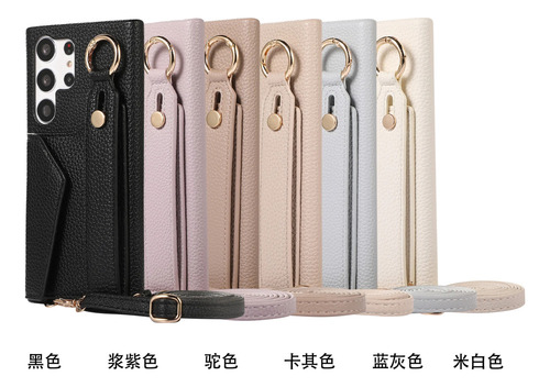 Funda Tipo Cartera Con Forma De Bandolera For Samsung