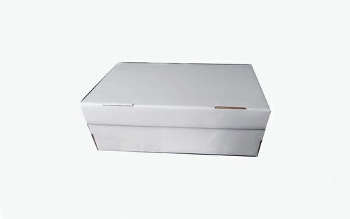 Caja Blanca Para Zapatillas 32x20x11,5 (100 Unidades) Blanco