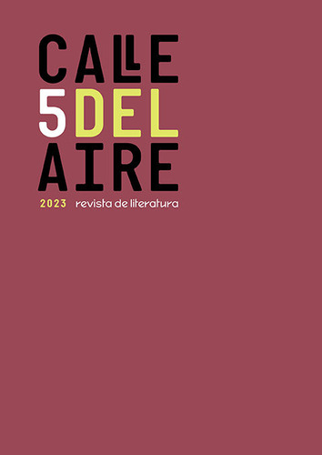 Calle Del Aire. Revista De Literatura, 5, De Autores - Calle Del Aire 5, Varios. Editorial Renacimiento, Tapa Blanda En Español