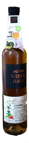 Cachaça Jambu Weber Haus Alquimia Com Pimenta E Canela 500ml