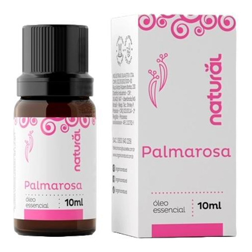 Kit 2x: Óleo Essencial De Palmarosa Natural 10ml