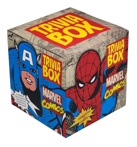 Juego De Mesa Trivia Box Marvel Novelty En Español