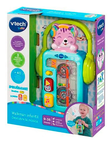 Vtech Baby Walkman Infantil Descubre La Música